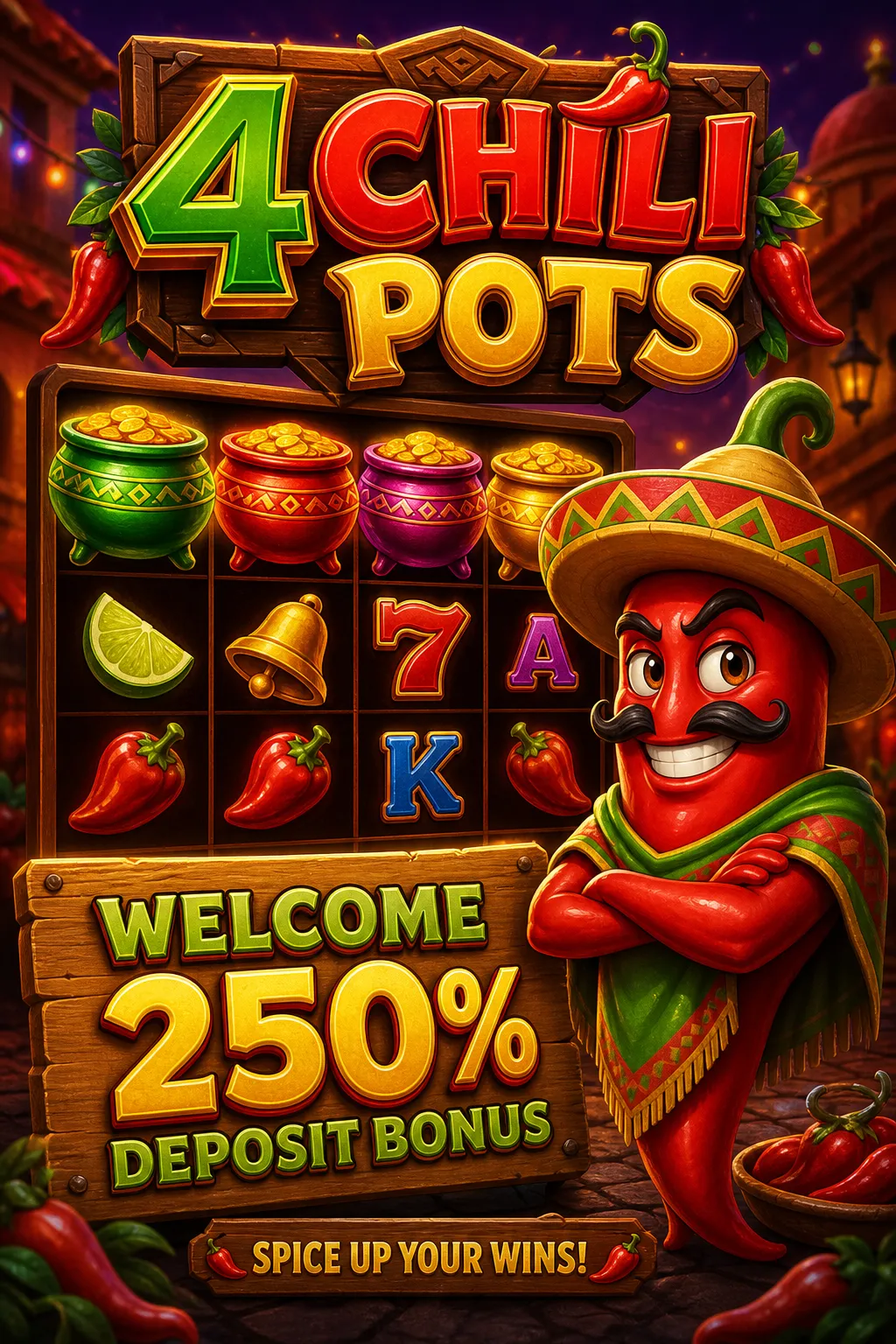 4 Pots Wins screenshot